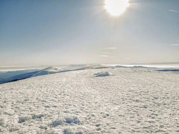 Snowy Mountain Spain — Stock Photo, Image