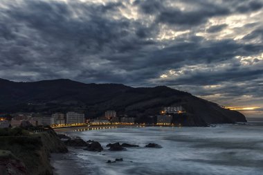 bakio bulutlu peyzaj