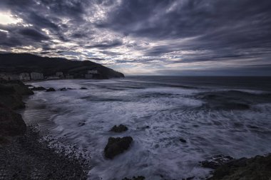 bakio bulutlu peyzaj