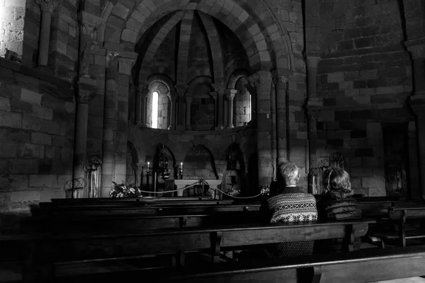 Intérieur Église Eunate — Photo