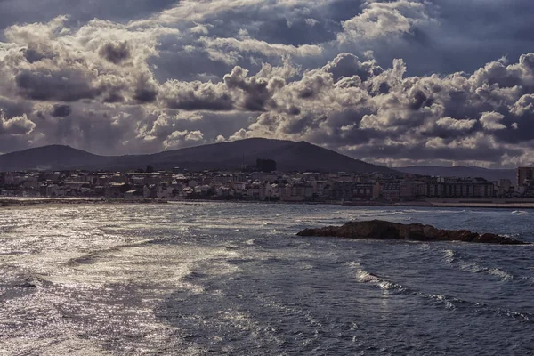 Landskap Vid Stranden Lugo — Stockfoto