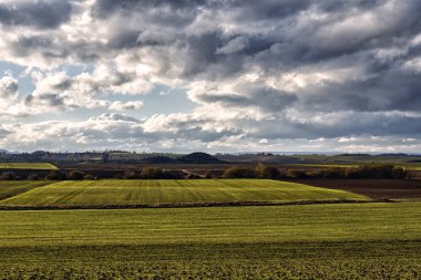 Alava içinde günbatımı manzara