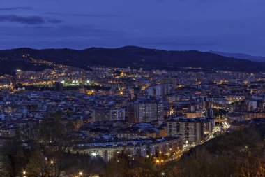 bilbao şehir gece