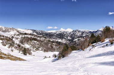 karlı dağ İspanya