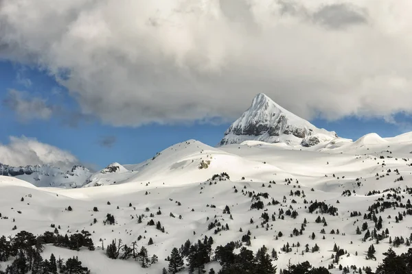 Karlı Dağ Spanya — Stok fotoğraf