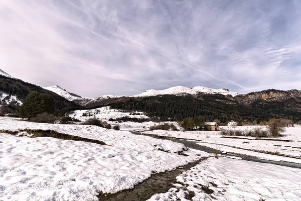 西班牙雪山 — 图库照片