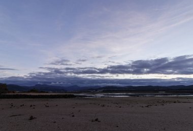 gün batımında laredo manzara