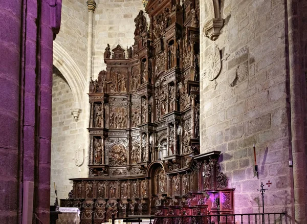 Dentro Uma Igreja Cáceres — Fotografia de Stock