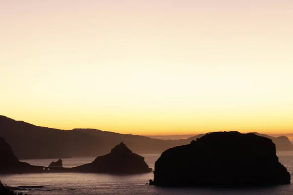 San Juan Gaztelugatxe Zachodzie Słońca — Zdjęcie stockowe