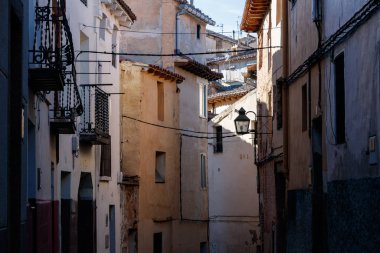 tarazona antik kentinin sokakları