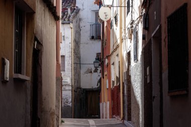 tarazona antik kentinin sokakları