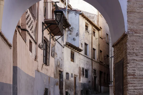 Straßen Der Antiken Stadt Tarazona — Stockfoto
