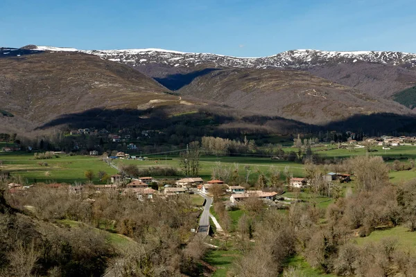 Paesaggio Tra Montagne Della Spagna — Foto Stock