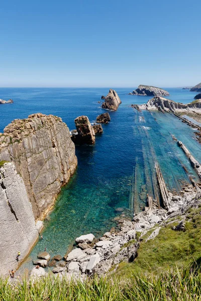 Línea Costera Norte España — Foto de Stock