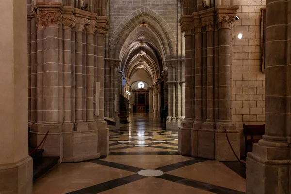 Intérieur Une Église Espagne — Photo