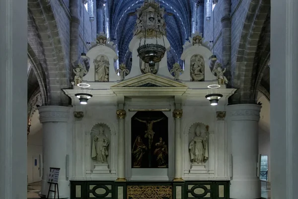 Intérieur Une Église Espagne — Photo