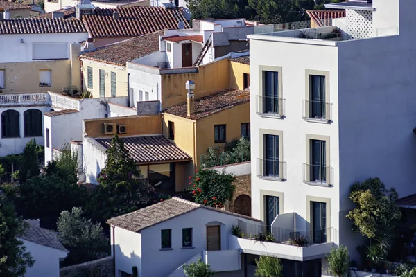 Straßenansicht Einer Stadt Spanien — Stockfoto