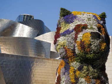 Bilbao şehrindeki modern müze