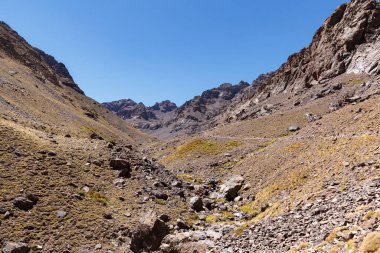 Fas 'taki Atlas' ın manzarası