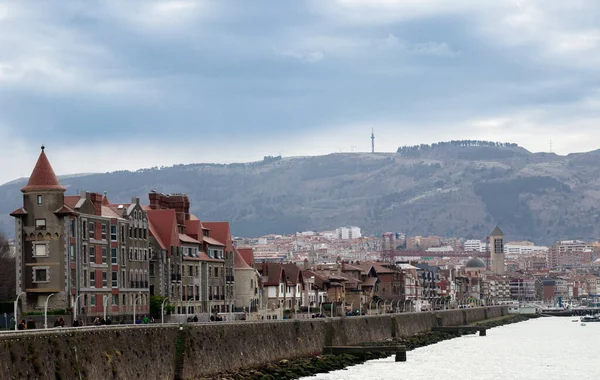 Vista Del Costo Nei Paesi Baschi — Foto Stock