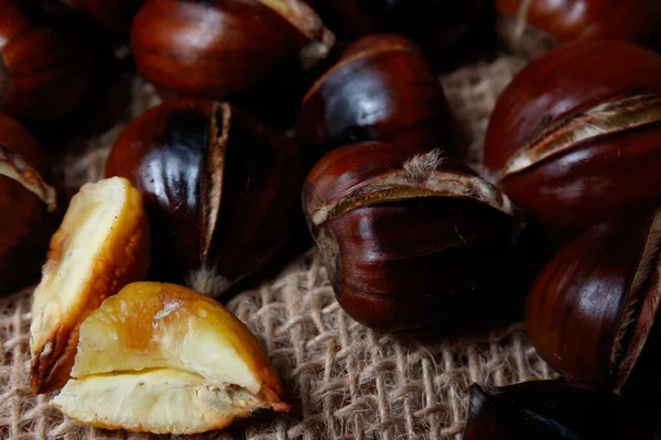 Kastanjes Een Kokkin Spanje — Stockfoto