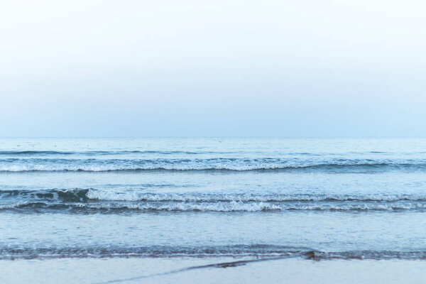 landscape in the coast in the north of spain