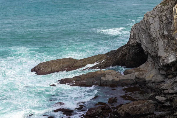 Felsstrand Baskenland — Stockfoto