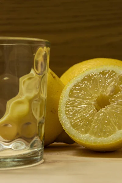 Лимоны Столе Повара — стоковое фото