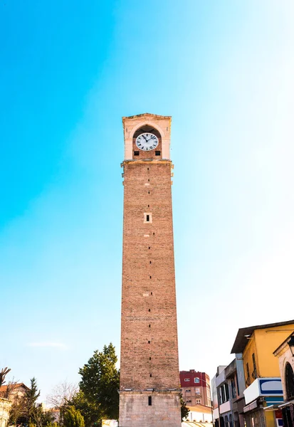 Old Clock Tower Adana Cidade Turquia Adana City Com Torre — Fotografia de Stock