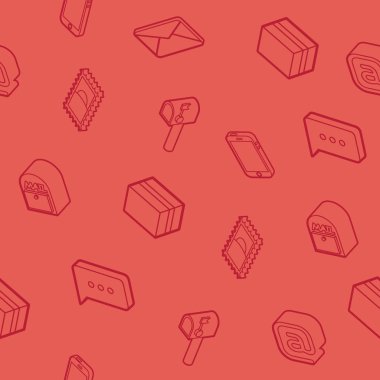 Posta anahat izometrik desen