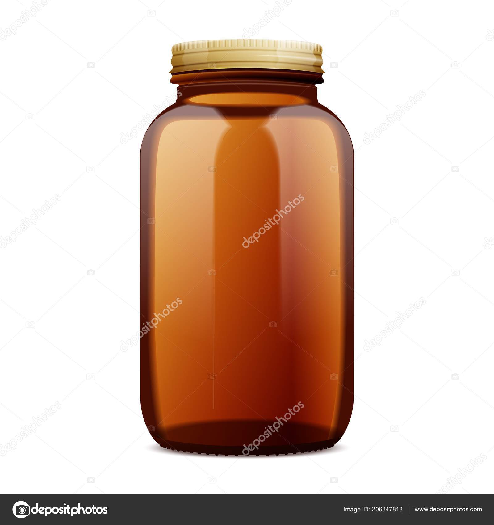 Download Dark Amber Glass Bottle Mockup Vector Image By C Netkoff Vector Stock 206347818