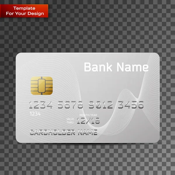 Illustration Kreditkarten-Ikone isoliert — Stockvektor