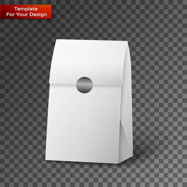Illustration de paquet de sac en papier — Image vectorielle