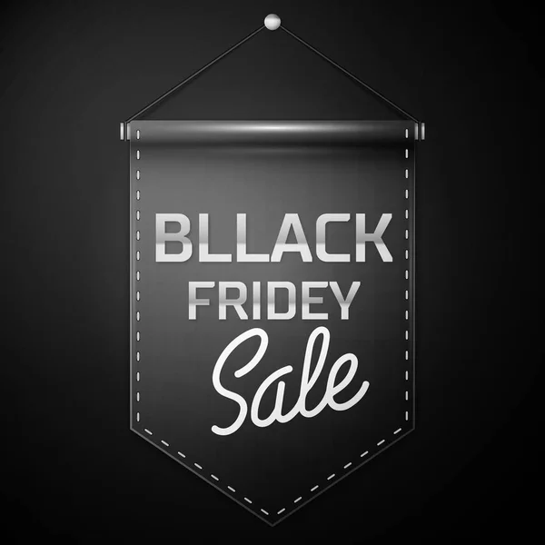 Black friday sale concept abstract vector backg. — Stock Vector