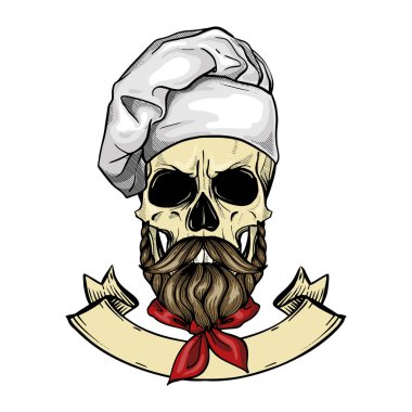 Elle çizilmiş kroki, renk kafatası