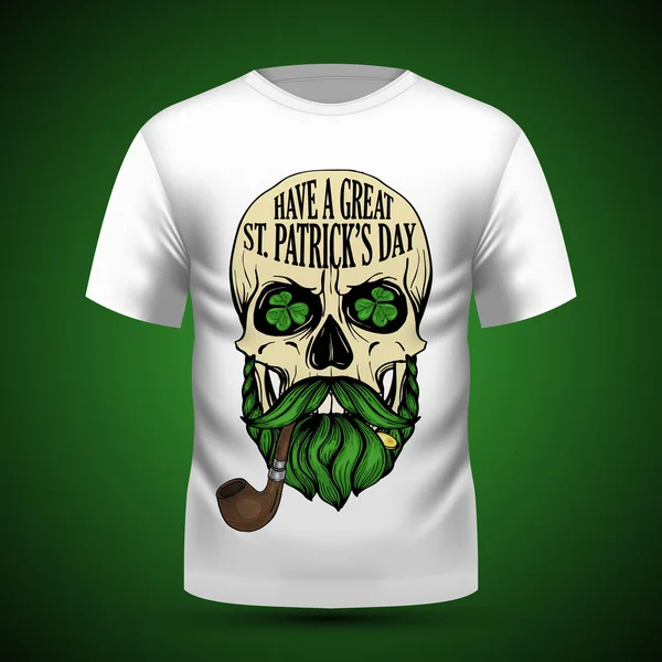 Lettring för Saint Patricks Day — Stock vektor