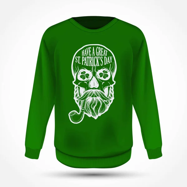 Lettring för Saint Patricks Day — Stock vektor