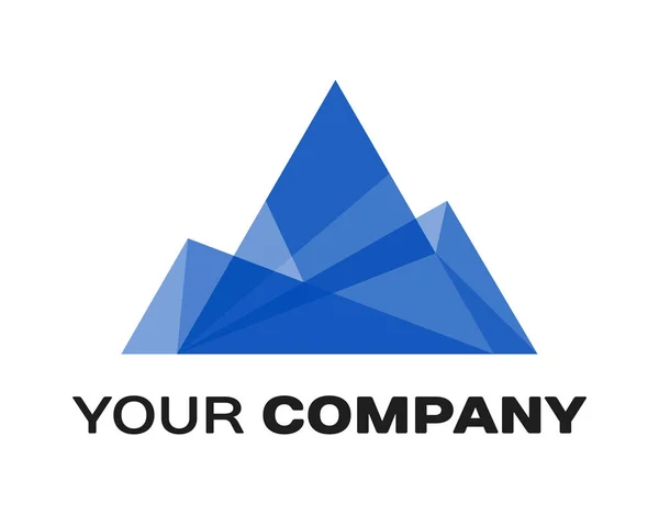 Azienda logo Ice Mountain — Vettoriale Stock