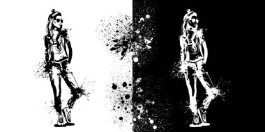 Trendy bakmak kızlar