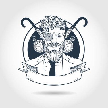 İngiliz adamın robot resmini çiz.