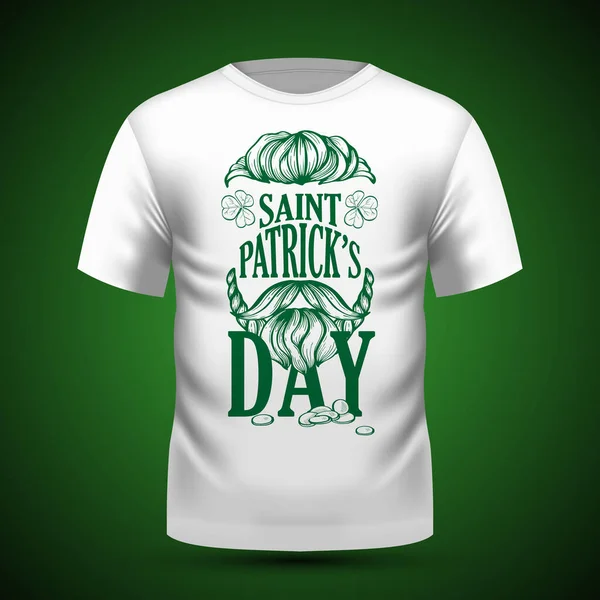 Lettring för Saint Patricks Day — Stock vektor