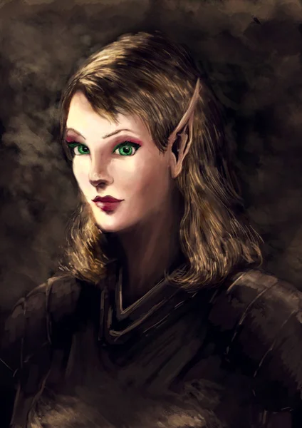 Elf Woman Picture — Stock Photo, Image