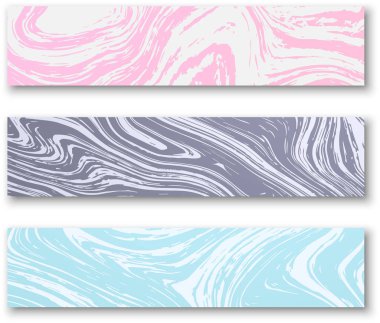 Birlikte soyut renkli mermer doku afiş.