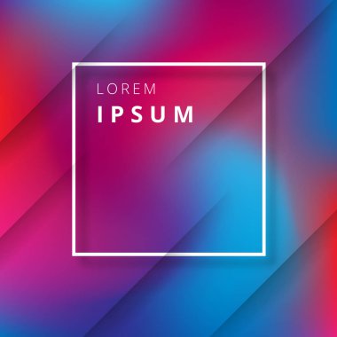 Çerçeve ile soyut spectrum mavi ve pembe arka plan.