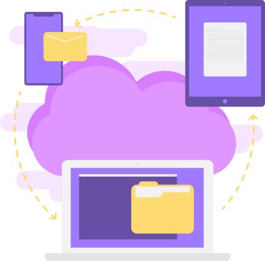 Bağlantı, internet ve yerel ağ. Arka plan ile aygıt.