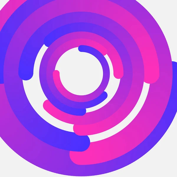 Fondo blanco con patrón de círculos púrpura . — Archivo Imágenes Vectoriales
