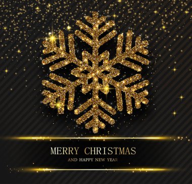 Güzel neşeli Noel ve mutlu yeni yıl tebrik kartı 