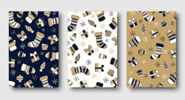 Soyut kartları veya desenli çorap ve Chris için hediyeler