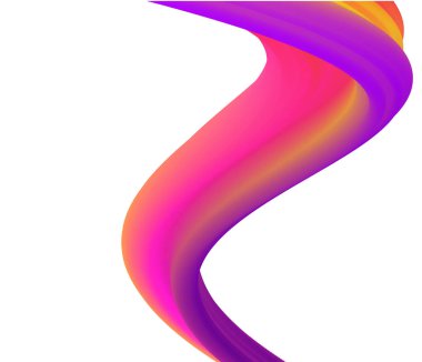 Beyaz arka plan üzerinde soyut renkli desen.