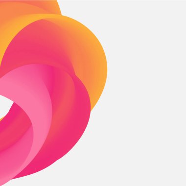 Beyaz arka plan üzerinde soyut pembe desen.